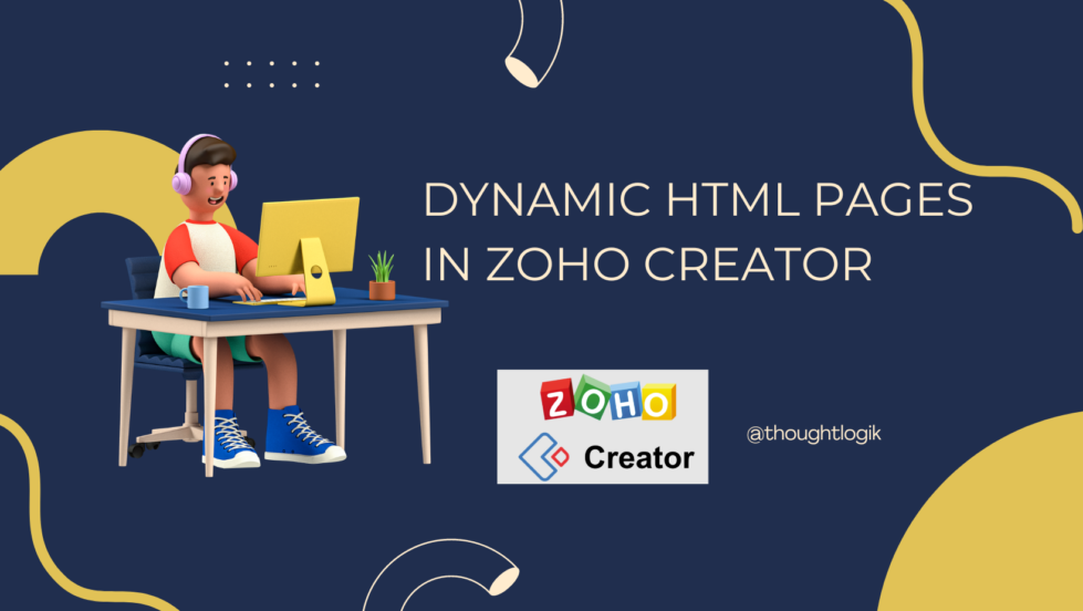 Dynamic pages in zoho creator